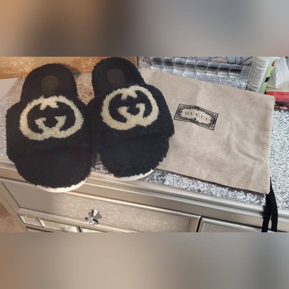 Authentic Gucci Interlocking G Eileen Teddy Shear… - image 4
